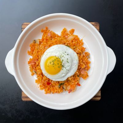 bacon kimchi bokkeumbap