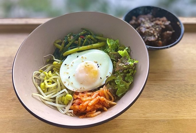 Young Summer Radish Bibimbap