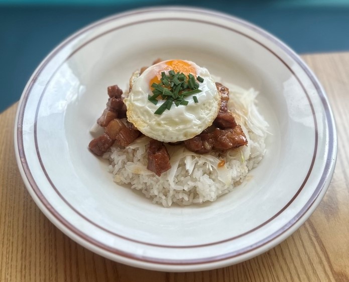 Stir-fried Pork with Rice